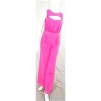 iKandi Size 8 Neon Pink Jumpsuit