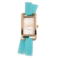 ikki watches watch vivian aqua blue gold