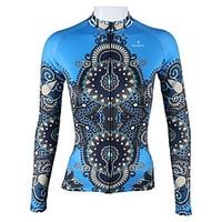ILPALADINO Cycling Jersey Women\'s Long Sleeve Bike Jersey Tops Quick Dry Breathable 100% Polyester Stripe FashionSpring Summer