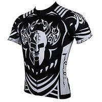 ILPALADINO Cycling Jersey Men\'s Short Sleeve Bike Jersey Tops Quick Dry Ultraviolet Resistant Breathable 100% PolyesterFashion Cartoon