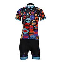 ILPALADINO Cycling Jersey with Shorts Women\'s Short Sleeve Bike Clothing SuitsQuick Dry Ultraviolet Resistant Breathable Compression