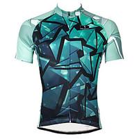 ILPALADINO Cycling Jersey Men\'s Short Sleeve Bike Jersey TopsQuick Dry Ultraviolet Resistant Breathable Compression Lightweight Materials