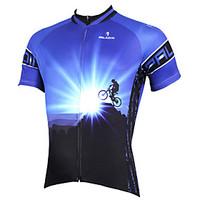ILPALADINO Cycling Jersey Men\'s Short Sleeve Bike Jersey TopsQuick Dry Ultraviolet Resistant Breathable Compression Lightweight Materials