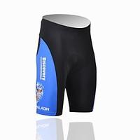 ILPALADINO Cycling Padded Shorts Men\'s Bike Shorts Padded Shorts/Chamois Breathable Ultraviolet Resistant Polyester LYCRA Patchwork