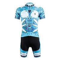 ILPALADINO Cycling Jersey with Shorts Men\'s Short Sleeve Bike Jersey Shorts Clothing SuitsQuick Dry Ultraviolet Resistant Breathable