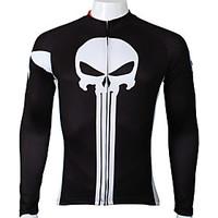 Ilpaladin Sport Men Long Sleeve Cycling Jerseys CX044 The Punisher