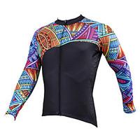 ILPALADINO Cycling Jersey Men\'s Long Sleeve Bike Jersey TopsQuick Dry Ultraviolet Resistant Breathable Compression Lightweight Materials