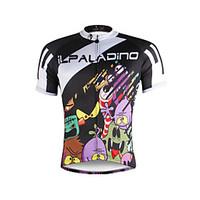 ILPALADINO Cycling Jersey Men\'s Short Sleeve Bike Jersey TopsQuick Dry Ultraviolet Resistant Breathable Soft Compression Lightweight