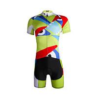 ILPALADINO Cycling Jersey with Shorts Men\'s Short Sleeve Bike Jersey Clothing SuitsQuick Dry Ultraviolet Resistant Breathable Soft