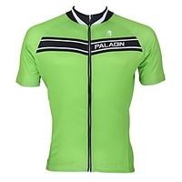 ILPALADINO Cycling Jersey Men\'s Short Sleeve Bike Jersey Tops Quick Dry Ultraviolet Resistant Breathable 100% Polyester PatchworkSpring