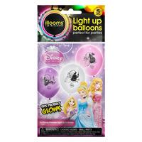 Illooms Light Up Balloons Disney Princess 5pk