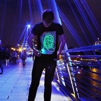 Illuminated Apparel Interactive Glow T-shirt