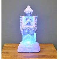 Illuminated Christmas Ice House Decoration (Battery Operated) by Snowtime