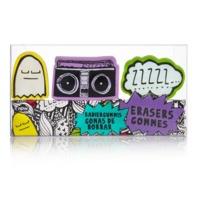 Illustration Novelty Eraser Set