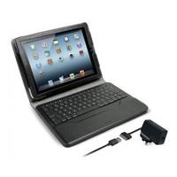 iLuv IJL836 Premium Leather Cover/Keyboard Charger Cable for iPad 2/3