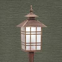 Ilka Path Light Traditional in Lantern Shape