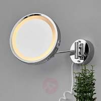 illuminated mirror batua extendible