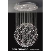 IL30781 Colorado 8 Light Crystal Ceiling Pendant
