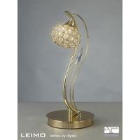 il30969 leimo 1 light french gold table lamp