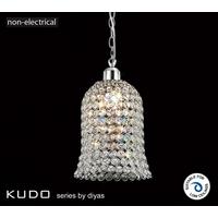 IL60001 Kudo Chrome And Crystal Non-Electric Pendant