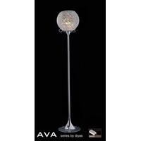 il30197 ava 5 light crystal floor lamp