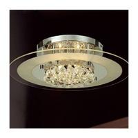 IL30022 Delmar Chrome 6 Light Ceiling Light