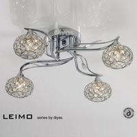 il30954 leimo 4 light flush ceiling light