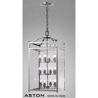 IL31105 Aston 12 Light Chrome Ceiling Lantern