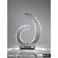 il80000 galaxy led chrome amp crystal 039d039 table lamp