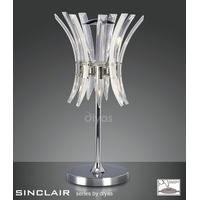 IL50446 Sinclair 4 Light Polished Chrome Table Lamp