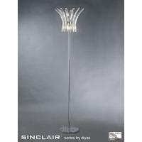 IL50447 Sinclair 4 Light Polished Chrome Floor Lamp