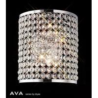 IL30199 Ava 2 Light Crystal Wall Bracket