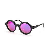 Illesteva IL Frieda Black w pink mirror