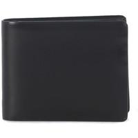 Il Bussetto Portafoglio in pelle toscana nera men\'s Purse wallet in black