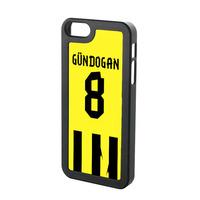 ilkay gundogan dortmund iphone 4 cover yellow black