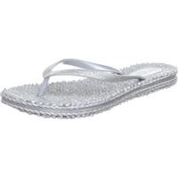 Ilse Jacobsen Glitter Flip Flop silber