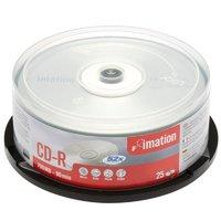 imation 52x cd r 700mb 25 pack spindle