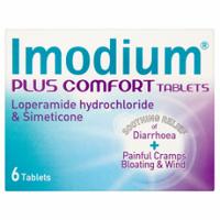 imodium plus comfort tablets x 6