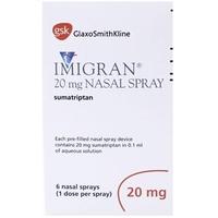 Imigran Nasal Spray 20mg 2 Dose