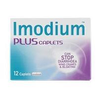 imodium plus caplets 12 pack 12 caplets