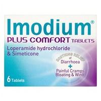 Imodium Plus Comfort Tablets - 6 pack 6 Tablets