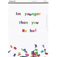 im younger than you birthday card bc1511