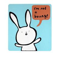 I\'m Not A Bunny (Blue) By Simone Lia