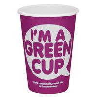 im a green cup compostable paper coffee cup 12oz 340ml case of 500