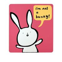 I\'m Not A Bunny (Pink) By Simone Lia