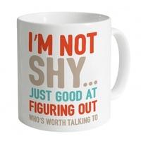 im not shy mug