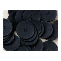 impex round canvas look buttons black
