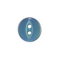 Impex Fisheye Buttons Bright Blue