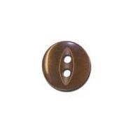 Impex Fisheye Buttons Brown
