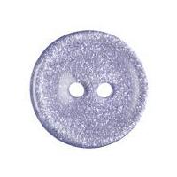 Impex Glitter Round Plastic Buttons Lilac